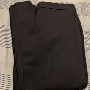 Black j crew skinny pants
